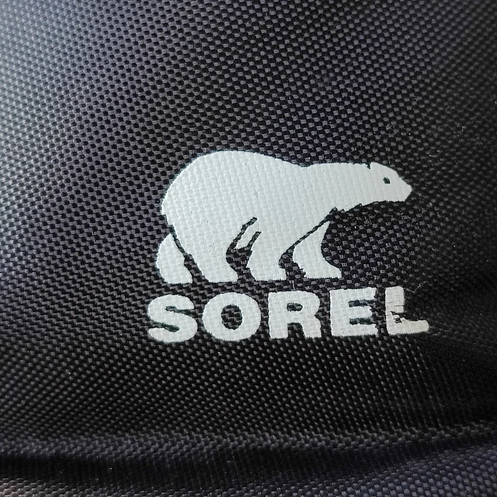 Sorel Winter Cozy Carnival Waterproof Boots Black & White Sherpa Lined Size 7.5